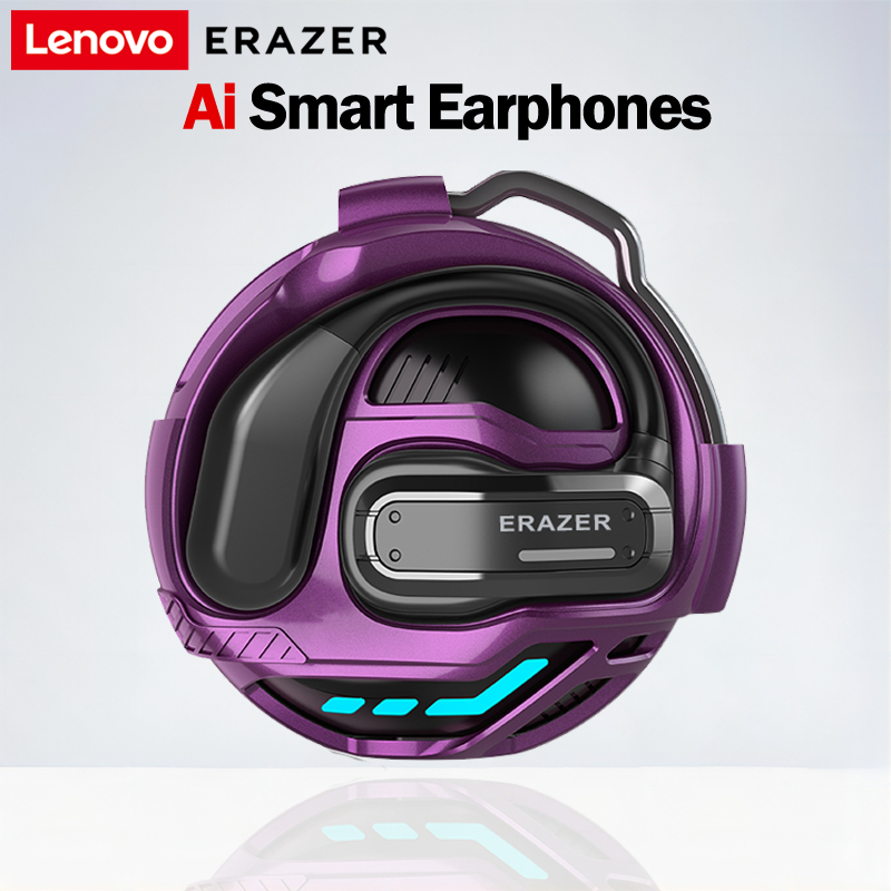 Lenovo ERAZER X8 AI Tradução Headset Sem Fio Bluetooth V5.4 OWS