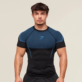 Camiseta Masculina Stretch Muscular Fitness Adequada Para Esportes Ao Ar Livre Jogging Ginásio 50kg-110kg Disponível