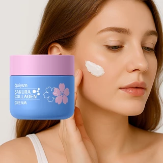 Creme De Colágeno Glass Skin Bloom Squiyum Sakura | Facial Hidratante E Iluminador Ácido Hialurônico , Niacinamida Vitam em Oferta na Shopee
