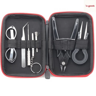 Kit de Ferramentas de Precisão, Portátil e Completo: Alicate, Tesoura, Pinça Cerâmica e Acessórios para DIY e Manutenção