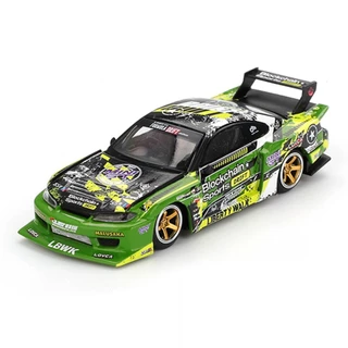 Mini GT MGT00823 823 1/64 Nissan LB-Super Silhueta S15 SILVIA # 555 V2 2024 Fórmula Deriva Japão RHD