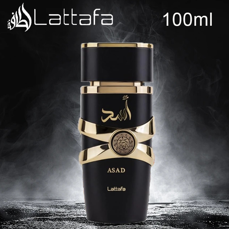 Perfume Lattafa Asad 100ml Eau De Parfum Árabe Original Com Nota
