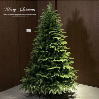 2025 Tendência de Natal: Árvore de Natal de Pinheiro Deluxe 1.80 Metros 800 Ramos/2.1 Metros 1.000 Ramos-Ameixa, Realist