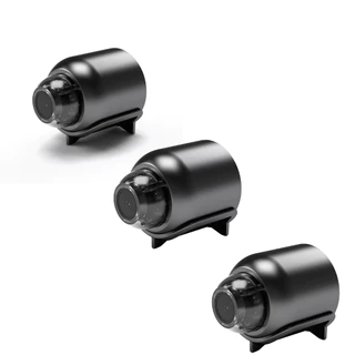 KIT3 1080P Pixel Covert Ultra-Mini Câmera De Vigilância Sem Fio Rede WiFi Grande Angular De 140 Graus De Segurança Com S em Oferta na Shopee