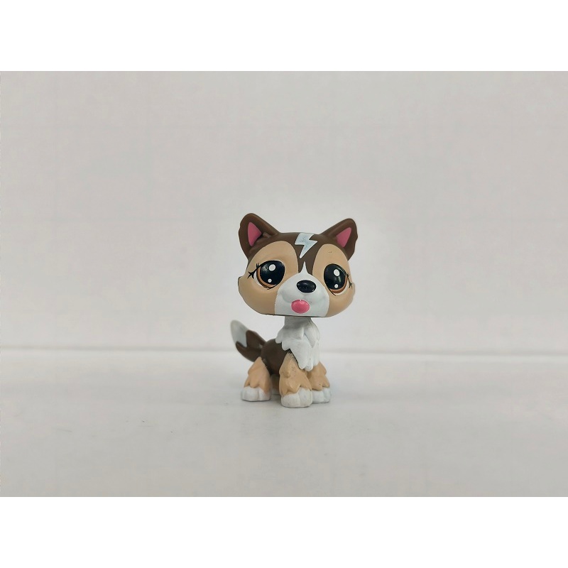 LPS Figura Boutique Marrom Shepard Cachorro Lobo # 178 Brinquedo Do ...
