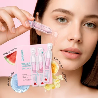QUIYUM Melancia Niacinamida Soro Brilho Diário | Infusão De Ácido Hialurônico E Colágeno 4D Para Da Pele De Vidro Hidrat em Oferta na Shopee