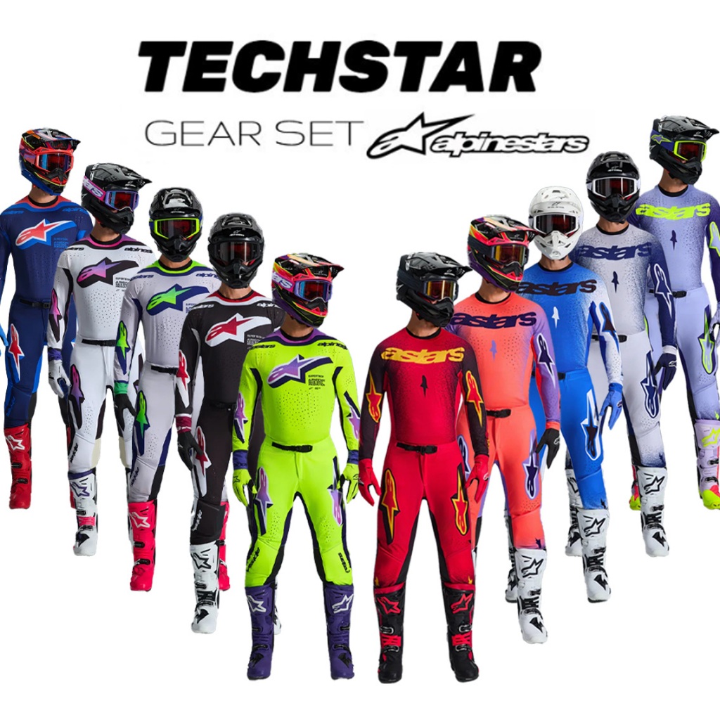 2026 Alpinestars Supertech AFD Vista/Scenz Gear set Combo Conjunto