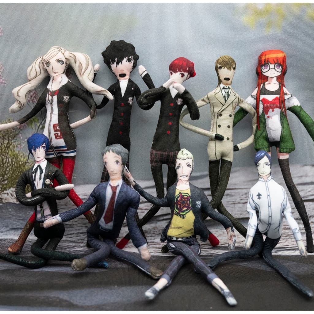 Jogo PERSONA Amamiya Ren Ryuji Sakamoto Yusuke Kitagawa Anne Takamaki ...