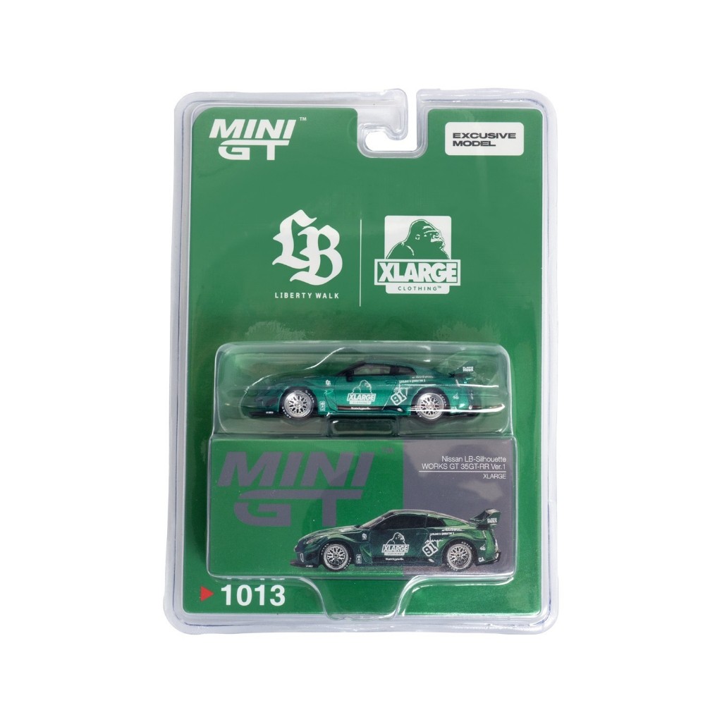 ミニカー MINIGT LIBERTY WALK LB GT-RR35 XLARGE MINI GT MGT01013-LB2 1013 LIBERTY Walkxlarge MINIGT 1/64 Diário