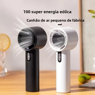 Ventilador turbo De Velocidade Do Vento De 100 Velocidades Com USB Recarregável , mini Externo De Alta Potência