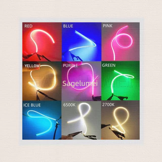 LED Mesma Extremidade Filamento Flexível Ultra Fino 3V Espiral Lâmpada Retro Edison Peças Diodo Iluminação Tira Decoraçã