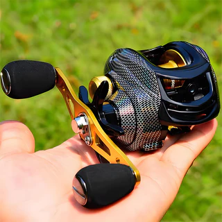 Carretel De Arremesso bc 18 + 1BB 7.2 : 1 Max Arraste 75 Kg Pesca Vara Molinetes Roda De Fundição Equipamento Pan em Oferta na Shopee