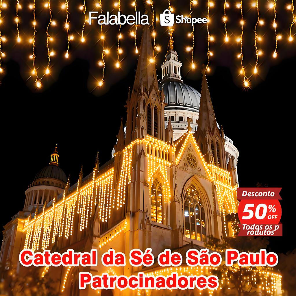 pisca pisca natal Cortina de luzes LED à prova d’água, estilo cascata, ideal para decoração externa