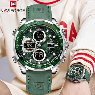 NAVIFORCE Relógios Militares Masculinos, Digitais Esportivos Originais Para Homens, Cronógrafo, 30M, À Prova D'água