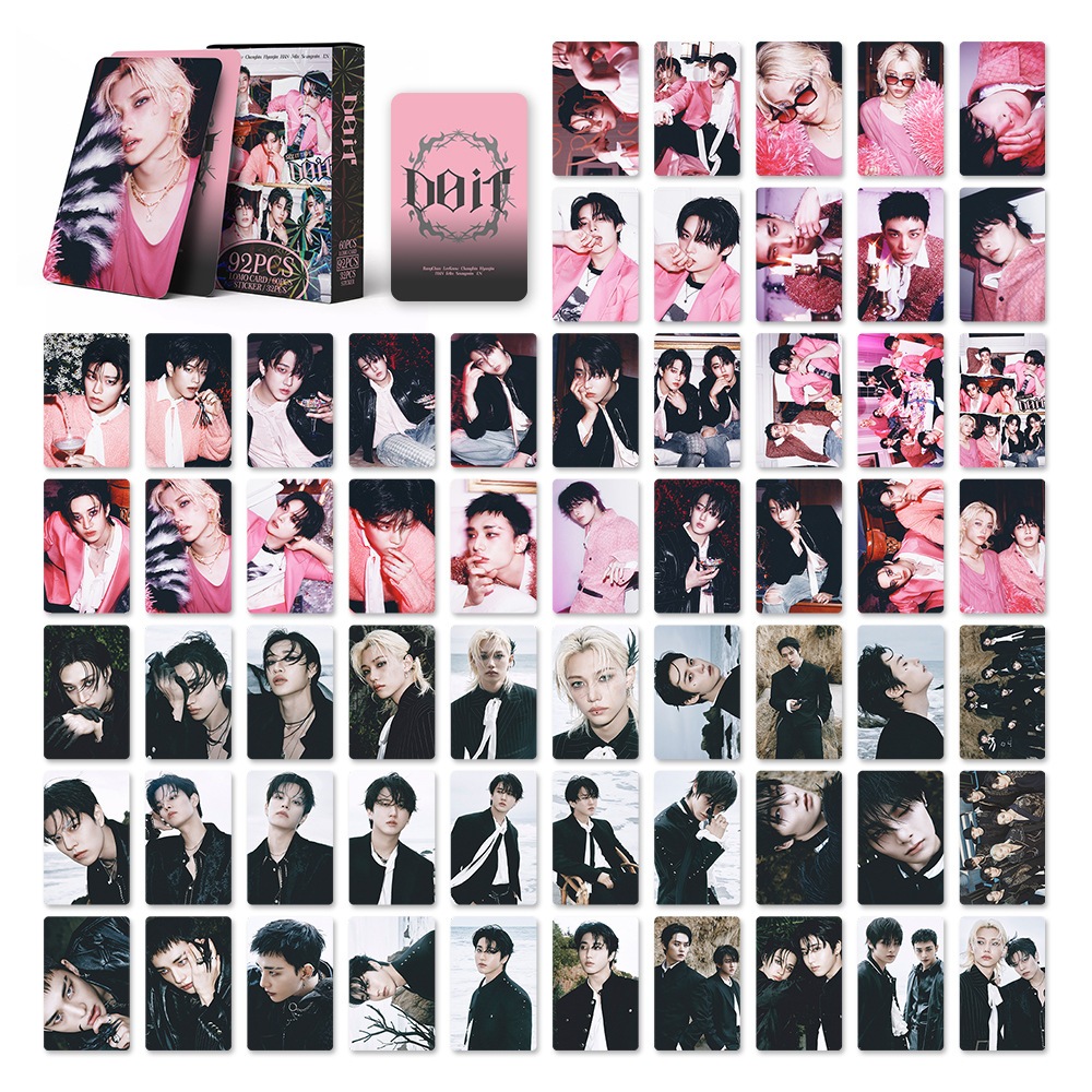 KPOP 55-92 Unidades/Caixa STRAYKIDS Photocards DO IT JJAM LOMO