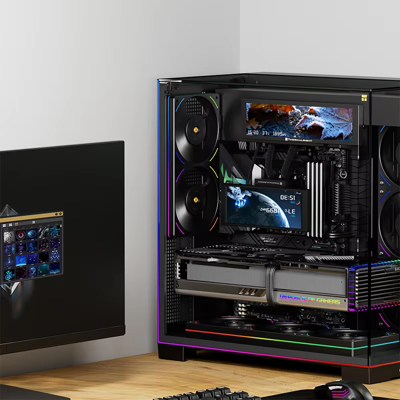 Thermalright TROFEO VISION de 9,16 polegadas, tela secundária USB