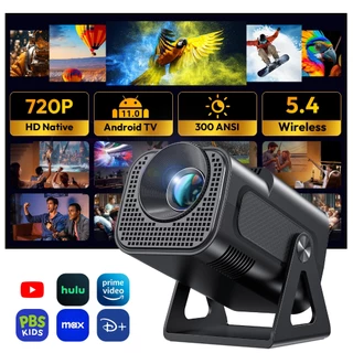 XGODY Gimbal 5 Mini Projetor 1080P 4K Android 11 Suporte Netflix E YouTube Alto-Falante Embutido Home Cinema em Oferta na Shopee