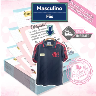 Pastas de Carta de Agradecimento 10x14 para Clientes - Empresa, Loja, Embalagem