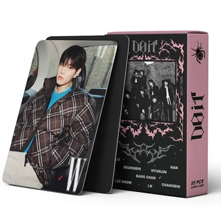 55pcs/box Stray Kids  DO IT KARMA CEREMONY Mixtape Dominado HOP SKZ Relógio Photocards ATE Álbum LOMO Cart em Oferta na Shopee