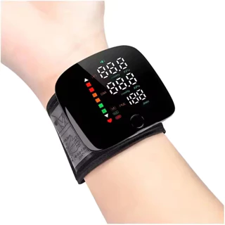 Monitor De Pressão Arterial De Pulso Recarregável Alta BP Esfigmomanômetro em Oferta na Shopee