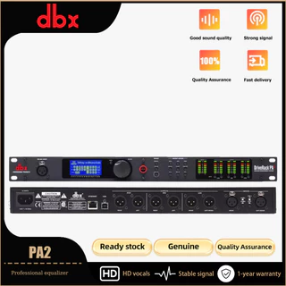 DBX DriveRack PA2 Entrada Dupla , Processador Completo De Gerenciamento De Alto-Falante De Seis Saídas Com Display LCD E