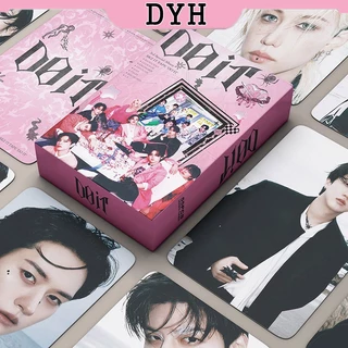 54 Pçs/Caixa Stray Kids Photocards Gigante ATE Álbum LOMO Cartão Postal (Estoque Pronto)