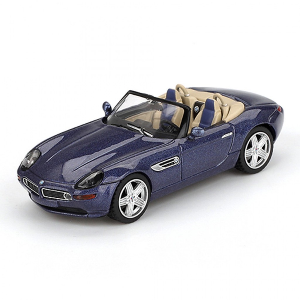Mini GT MGT01082-L 1082 1/64 BMW Z8 Alpina Alpine Azul LHD Carro