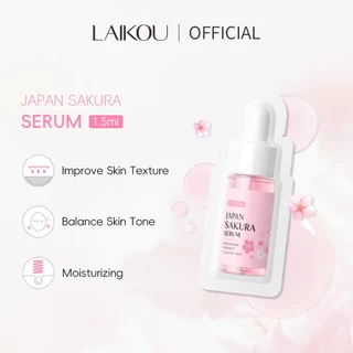 LAIKOU 1,5ml Sakura Whitening Facial Serum Sachet Soro Branqueador Rugas Suaves Para Cuidados Com A Pele Dullness em Oferta na Shopee