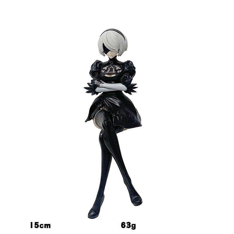 NieRAutomata TinyMelties6体セット 2B.9S.A2他④ ニーア オートマタ』2B、9S、A2のハイエンドコレクタブルスタチューが