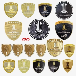 Santos Emblema de futebol Corinthians Libertadores 4 Patch de futebol Internacional Champion Honor Patch Palmeiras