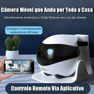 Câmera Robô Smart De Vigilancia Inteligente Enabot Ebo Se Camera Wifi Seguranca em Oferta na Shopee