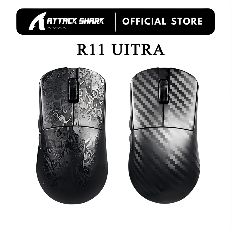 Mouse Para Jogos Sem Fio ATTACK SHARK R11 Ultra-Construção De