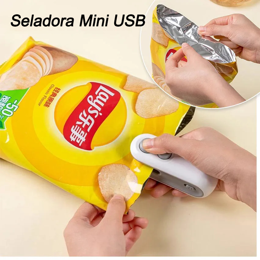 Mini Seladores Plásticos Sem Fio Para Selar Pilhas De Pacotes , Cortar ...