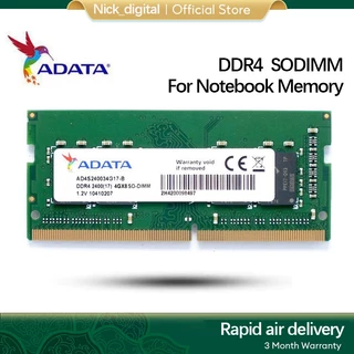 ADATA DDR4 RAM 4GB 8Gb 16GB DDR4 2133Mhz 2400Mhz 2666Mhz 3200Mhz 1.2V PC4-3200AA Memória Para Laptop SODIMM Notebook