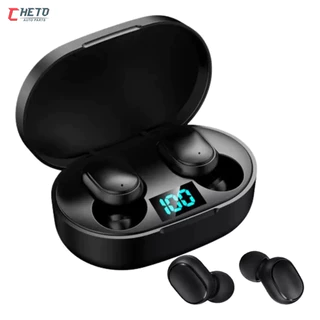 Fone De Ouvido Sem Fio E6s/A6s Bluetooth 5.0 Tws Com Tela LED Digital em Oferta na Shopee