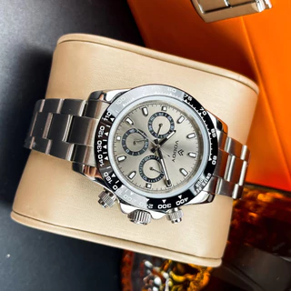 Moda clássica Daytona estilo multifuncional luminoso à prova d'água relógio masculino automático