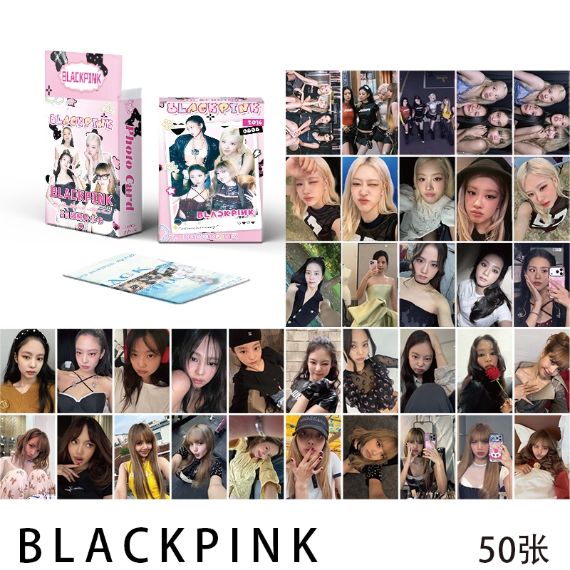 LINXX 55 Pcs BP Valentine 7a Cartão Holográfico A Laser Kpop