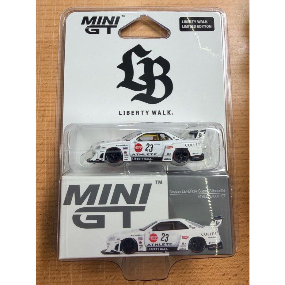 Mini GT MGT01059 1059 1/64 Nissan LB-ER34 Super Silhueta Atleta