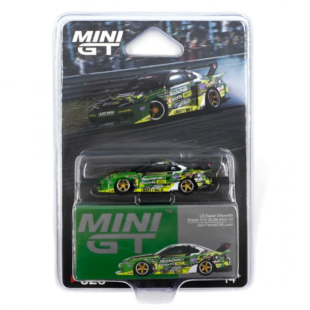 Mini GT MGT00823 823 1/64 Nissan LB-Super Silhueta S15 SILVIA