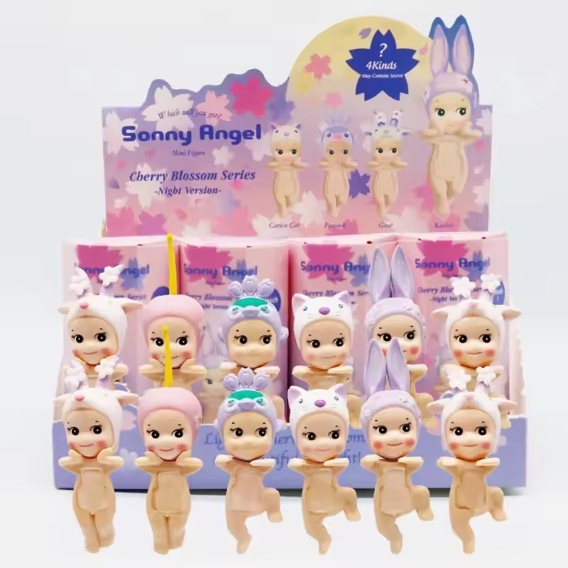 1 Peça Sonny Angel Hippers Dreaming Series Caixa Cega Mini Figura