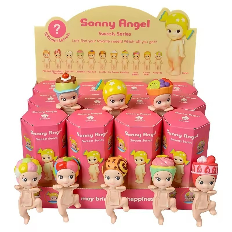 1 Peça Sonny Angel Hippers Dreaming Series Caixa Cega Mini Figura