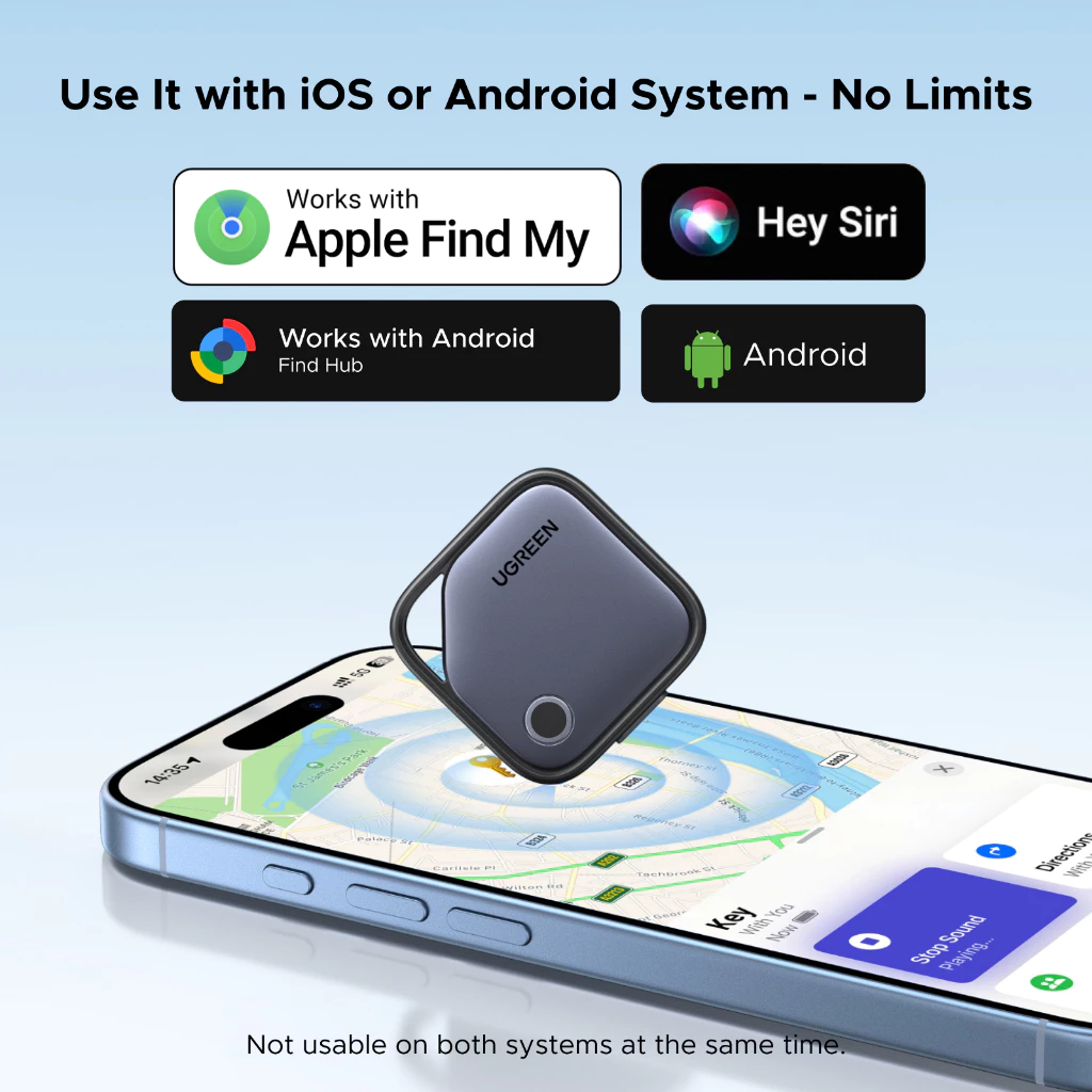 UGREEN FineTrack G Smart Tag Localizador Inteligente Anti-Perda