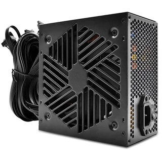 Fonte de alimentação para computador certificada 800W 80 Plus, preta