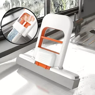 Mini esfregão absorvente portátil multifuncional para limpeza de janela de mesa