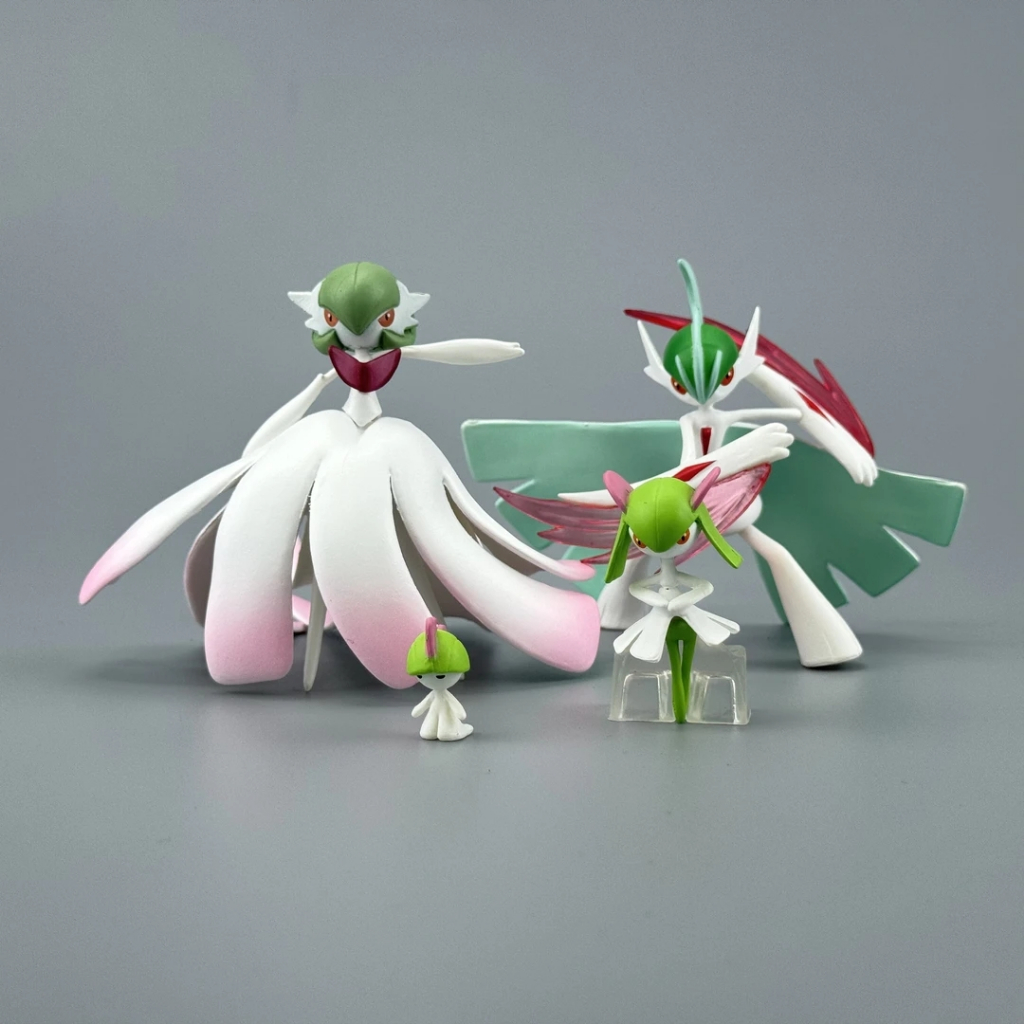Gardevoir Galade 4pcs pokemon Figura Em Escala 1/20