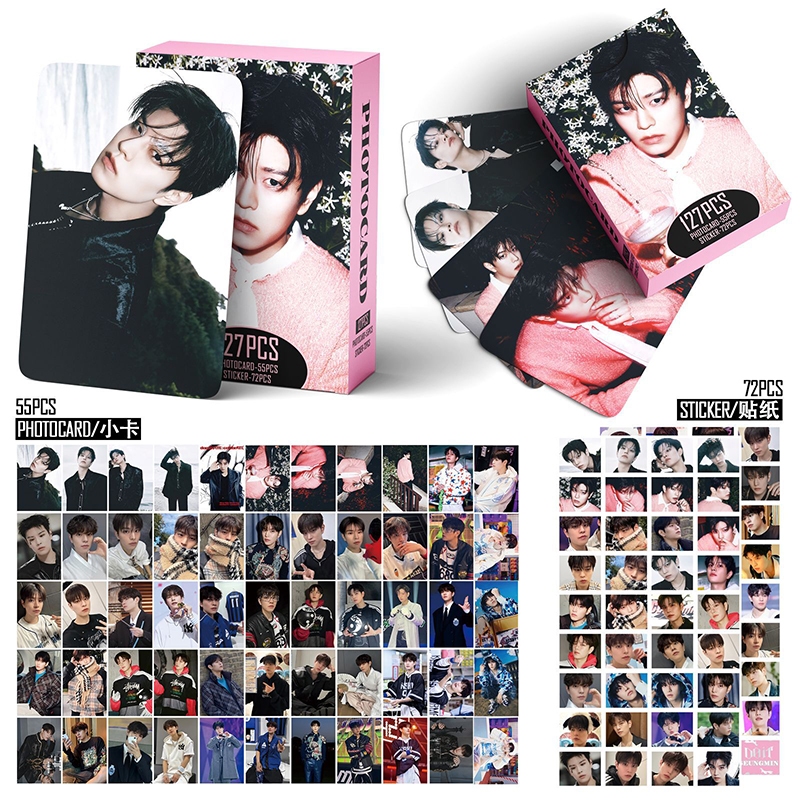 127 Pçs/Caixa Stray Kids Photocard DO IT KARMA Álbum HAN Seungmin