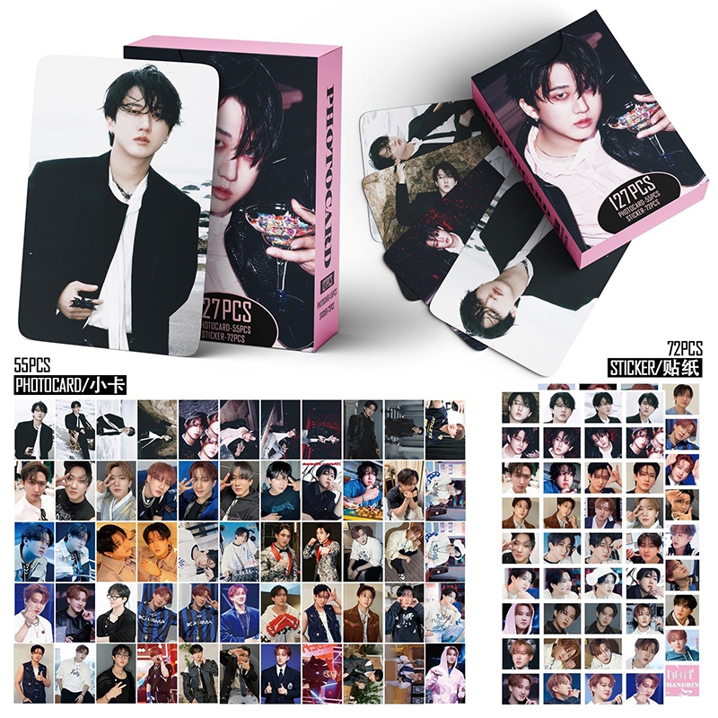 127 Pçs/Caixa Stray Kids Photocard DO IT KARMA Álbum HAN Seungmin