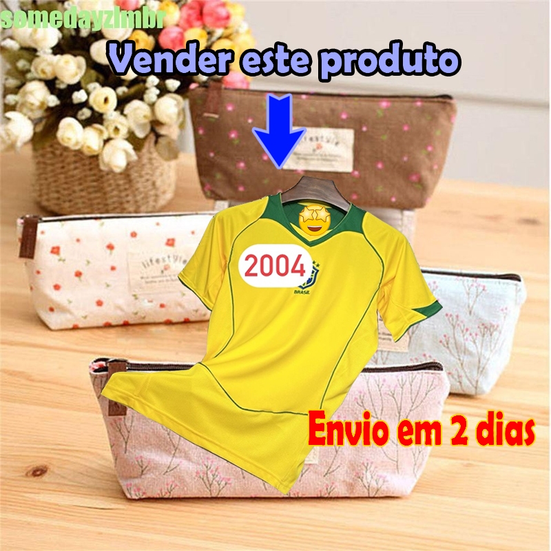 Estojo de Lápis com Flores Florais, Papelaria, Cosméticos Fofos para Meninas, ZVQT Kawaii com Zíper