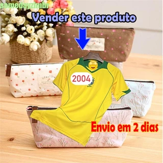 Estojo de Lápis com Flores Florais, Papelaria, Cosméticos Fofos para Meninas, ZVQT Kawaii com Zíper