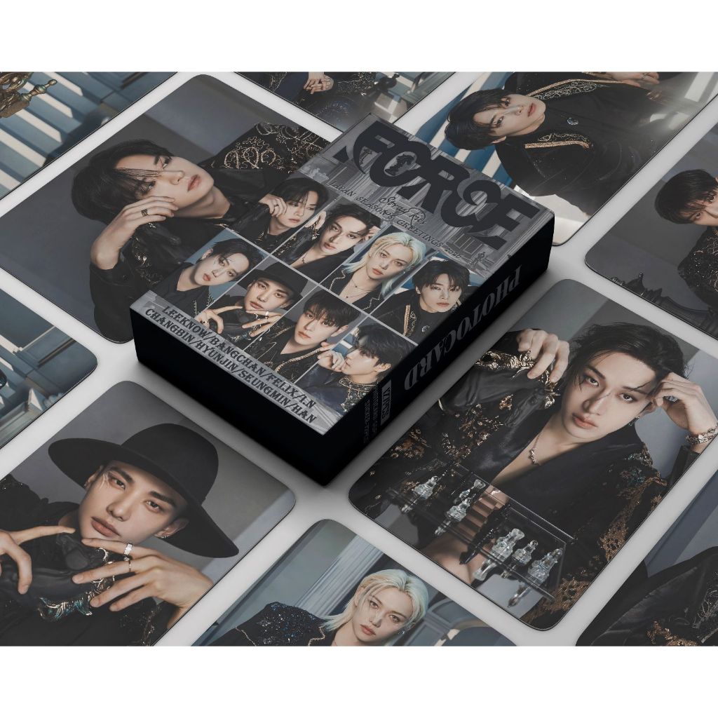 KPOP 127 Unidades/Caixa Stray Kids Photocards FORCE LOMO Cartão De